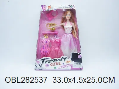 9寸实身芭芘 2款混装1款2色_OBL282537