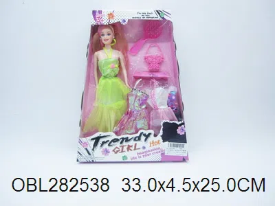 9寸实身芭芘 2款混装1款2色_OBL282538