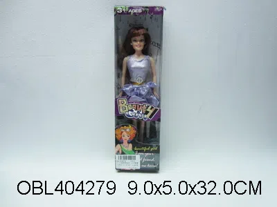 11.5寸实身晚装芭芘 衣服2款2色混装_OBL404279