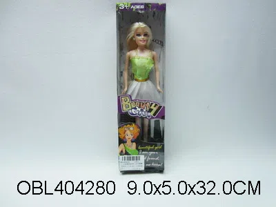 11.5寸实身晚装芭芘 衣服2款2色混装_OBL404280