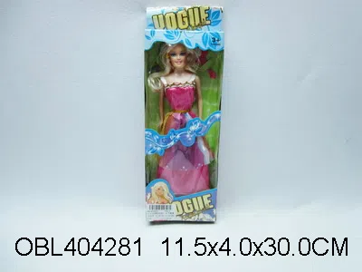 11.5寸实身晚装芭芘 衣服2款2色混装_OBL404281