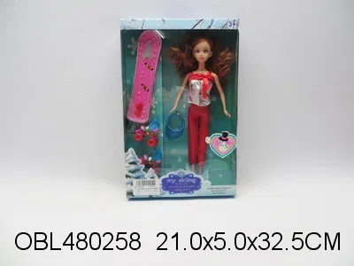 11寸实身芭芘套装 衣服1款2色_OBL480258