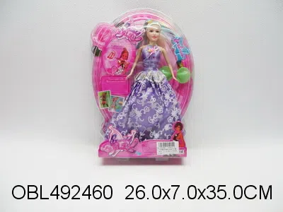 11寸实身芭芘套装 衣服1款2色混装_OBL492460