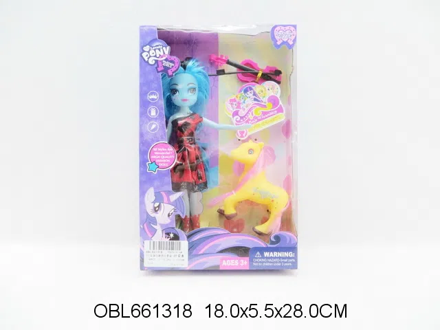 9寸实身马妹芭芘套装 主体衣服3款3色混装_OBL661318