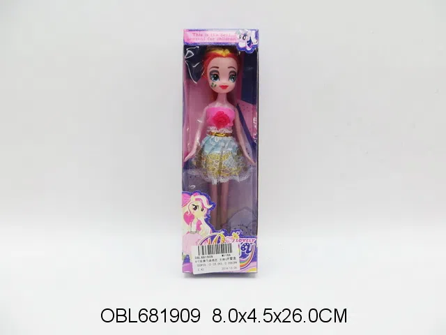 9寸实身马妹芭芘 主体衣服1款2色混装_OBL681909