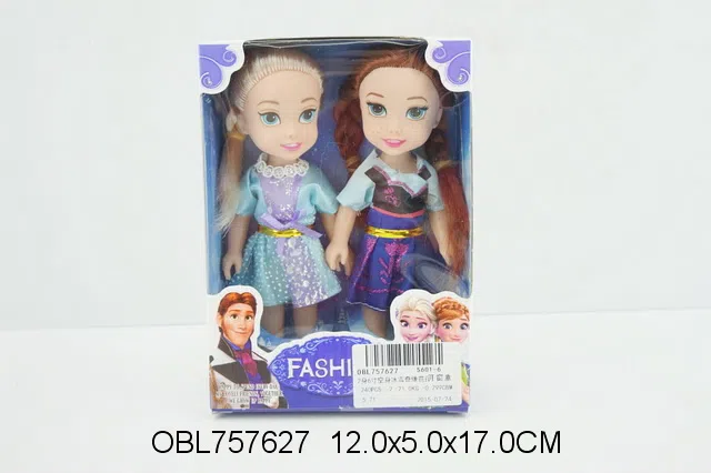 2身6寸空身冰雪奇缘芭芘 主体衣服1款1色混装_OBL757627