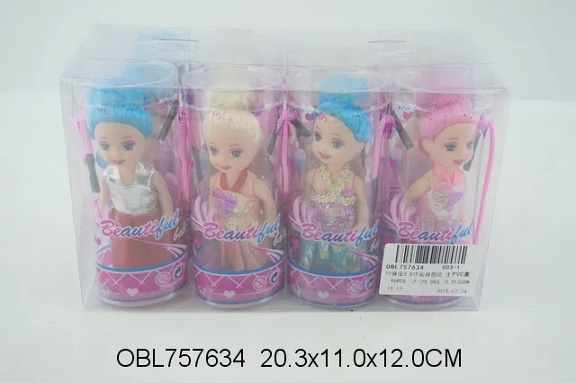 12身庄3.5寸实身芭芘 主体衣服多款多色混装_OBL757634