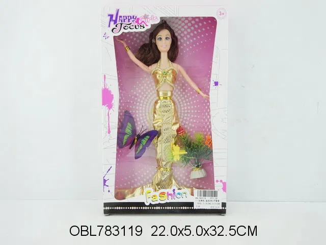 11寸实身美人鱼芭芘配饰品 主体衣服1款1色_OBL783119
