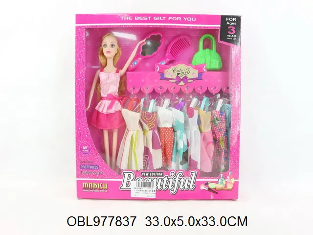 11.5寸实身芭芘套装 主体衣服1款1色_OBL977837