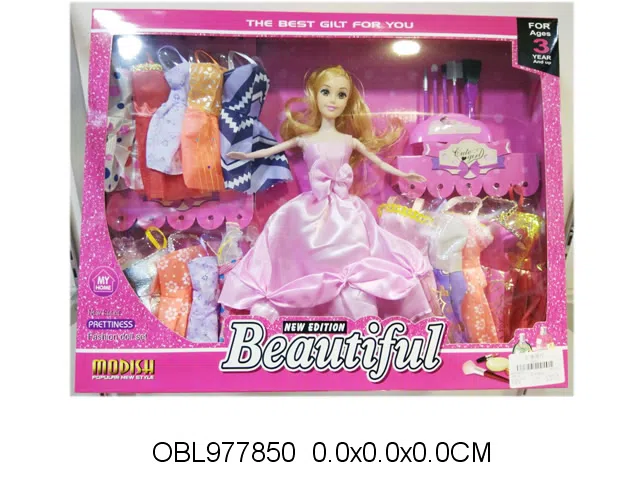 11.5寸实身芭芘套装 主体衣服1款1色_OBL977850