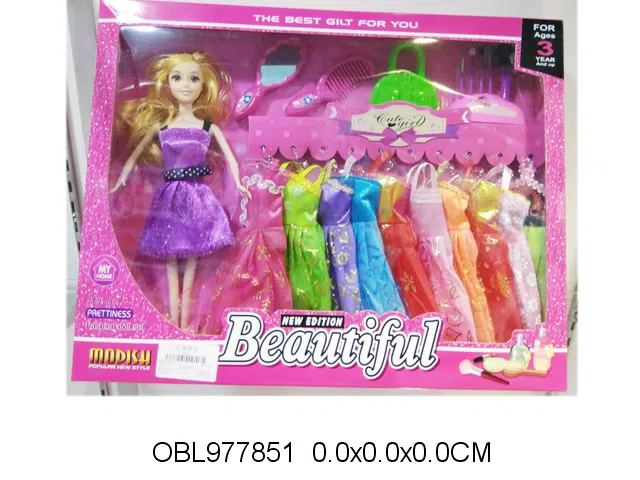 11.5寸实身芭芘套装 主体衣服1款1色_OBL977851