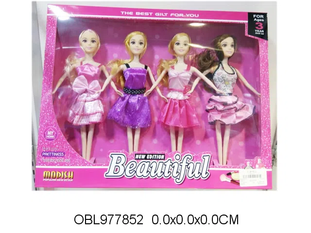 4身庄11.5寸实身芭芘 主体衣服1款1色_OBL977852