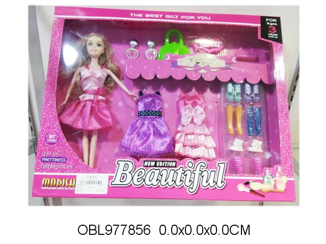 11.5寸实身芭芘套装 主体衣服1款1色_OBL977856