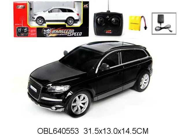 1:20四通遥控车带灯光配充电器 车身包电 遥控器无包电 27频率_OBL640553