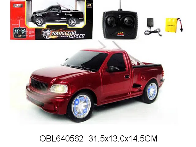 1:20四通遥控车带灯光配充电器 车身包电 遥控器无包电 27频率_OBL640562