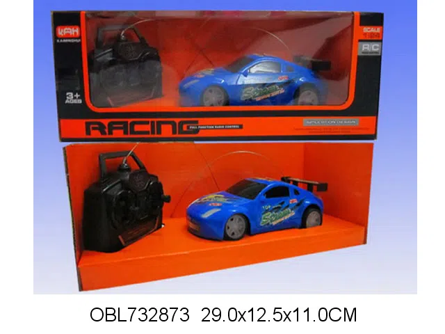 1：24四通遥控车带灯光 无包电 红 白 蓝3色混装 27频率_OBL732873