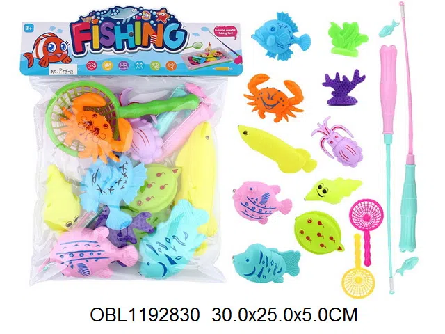 磁性钓鱼套装  2支鱼竿_OBL1192830