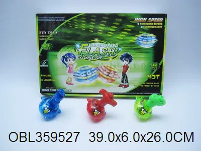 12粒庄陀螺带灯光音乐 包电 愤怒的小鸟_OBL359527