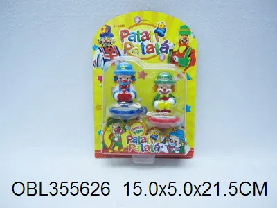 2只庄公仔陀螺 2款混装 PATATI PATATA_OBL355626