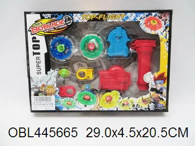 2只庄锌合金陀螺配发射器 4款混装_OBL445665