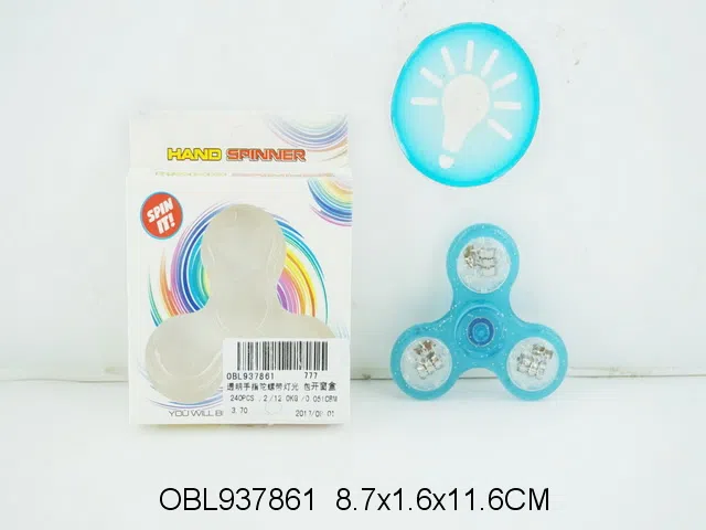 透明手指陀螺带灯光 包电_OBL937861