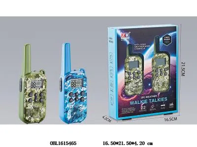 对讲机 6*AAA无包电 462mhz   2色混装_OBL1615465