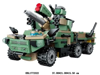 益智积木 战地雄狮 8款混装 8小盒装1展示盒_OBL1772322