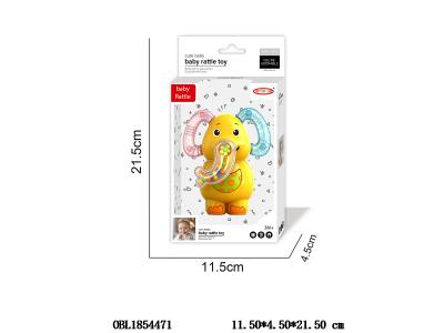 卡通象婴儿摇铃_OBL1854471