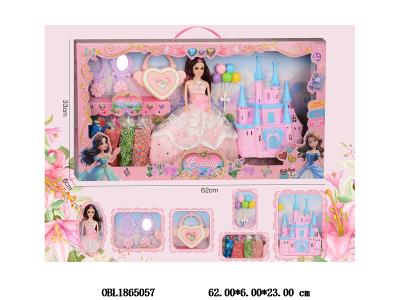 11.5寸实身芭芘套装 主体衣服1款1色 2款混装_OBL1865057