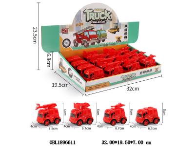 回力消防车 4款混装 16只装一展示盒_OBL1896611