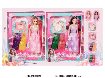 11.5寸空身芭芘套装 主体衣服1款1色_OBL1908942